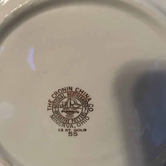 Vintage China Plates - Picture 2 of 3